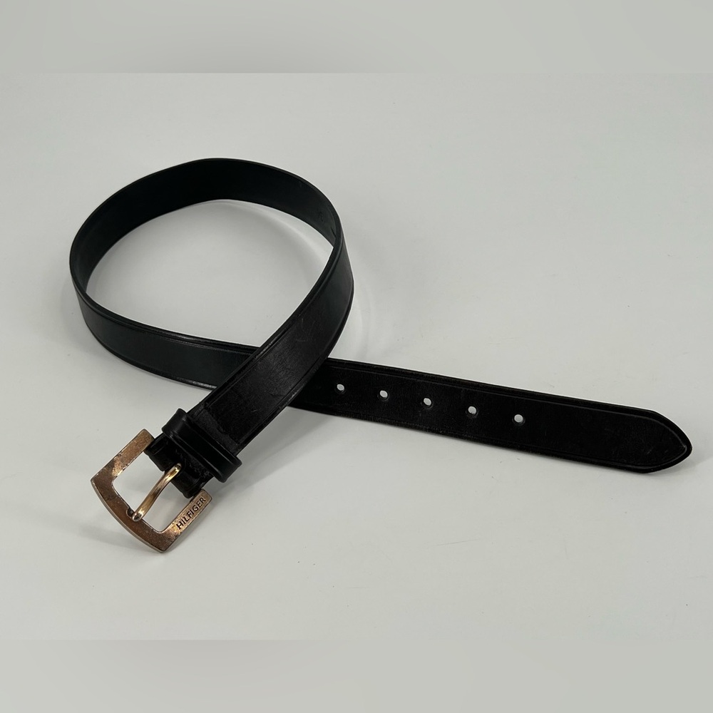 Vintage Tommy‎ Hilfiger Belt 90’s Leather 34